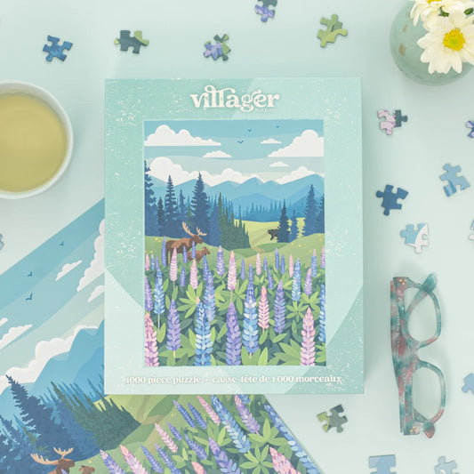 Villager Puzzle - Diana Pinnell - Lupines Meadow