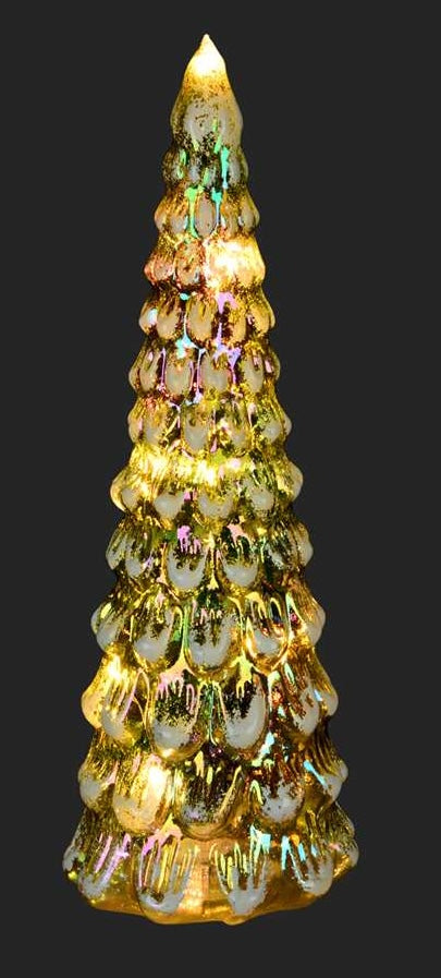 Christmas - LED Glass Christmas Tree