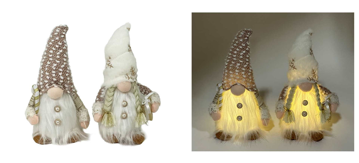 Christmas - Light-Up Gnomes - Boy or Girl