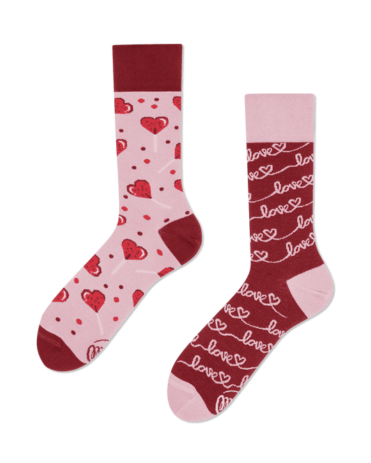 Many Mornings Socks - Love Story