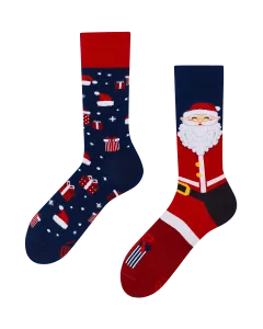 Many Mornings Socks - Santa Claus