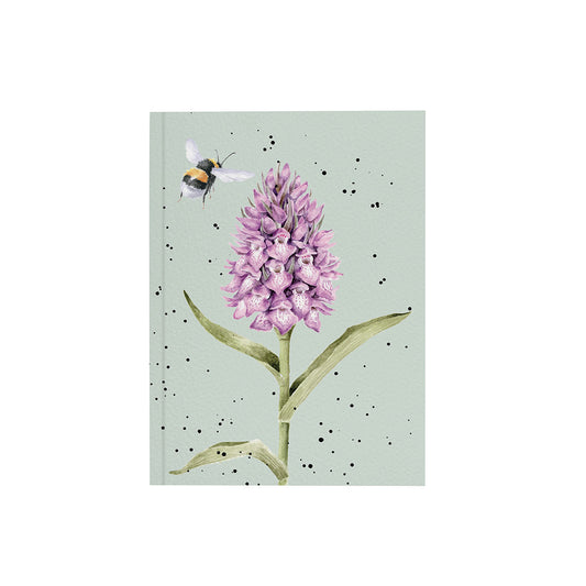 Wrendale Designs - Bee Notebook - Marsh Orchid