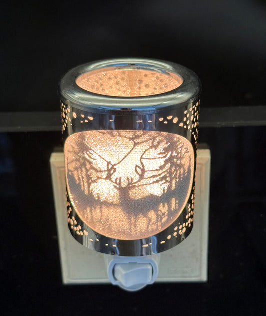 Night Light - Silver Shadow Deer in the Woods
