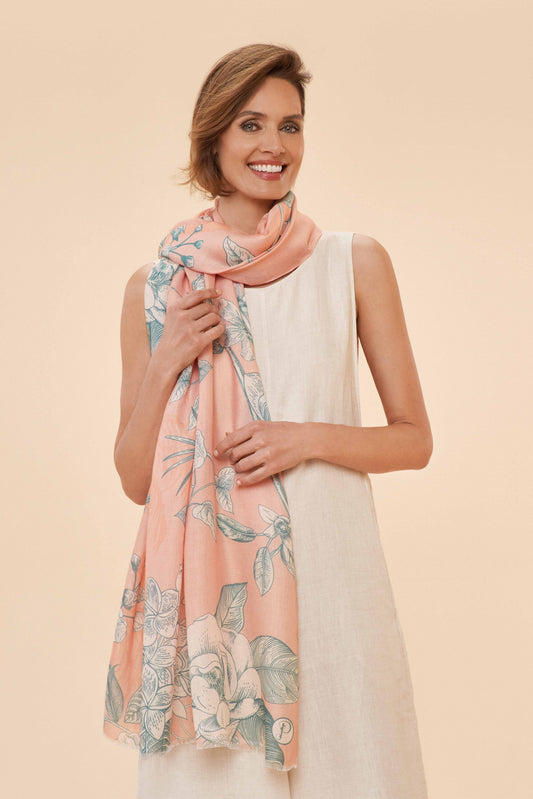 Powder Collection - Print Scarf - Floral Jungle