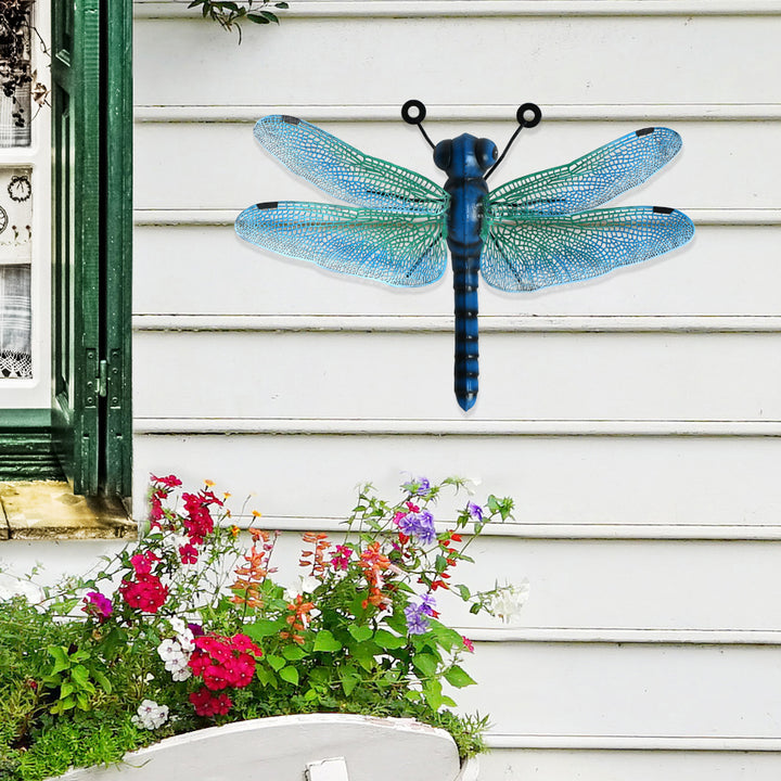 Garden - Metal Dragonfly - Blue or Red