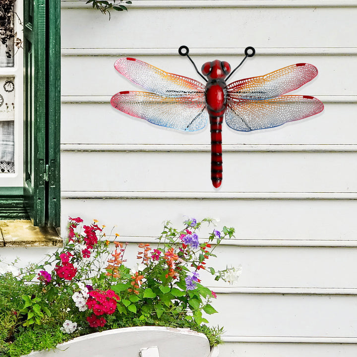 Garden - Metal Dragonfly - Blue or Red