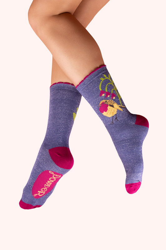Powder Collection - Robin Red Breast Socks