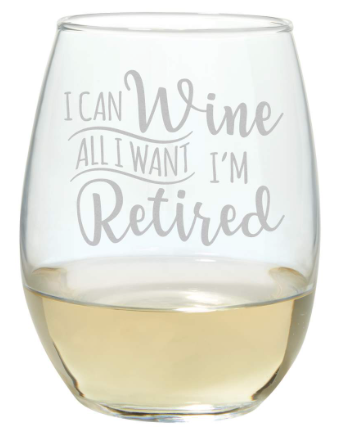 Drinkware - Retired - Stemless Wine Glass