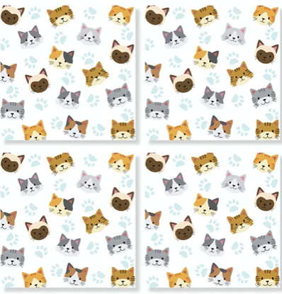 Coasters - Cat Pattern