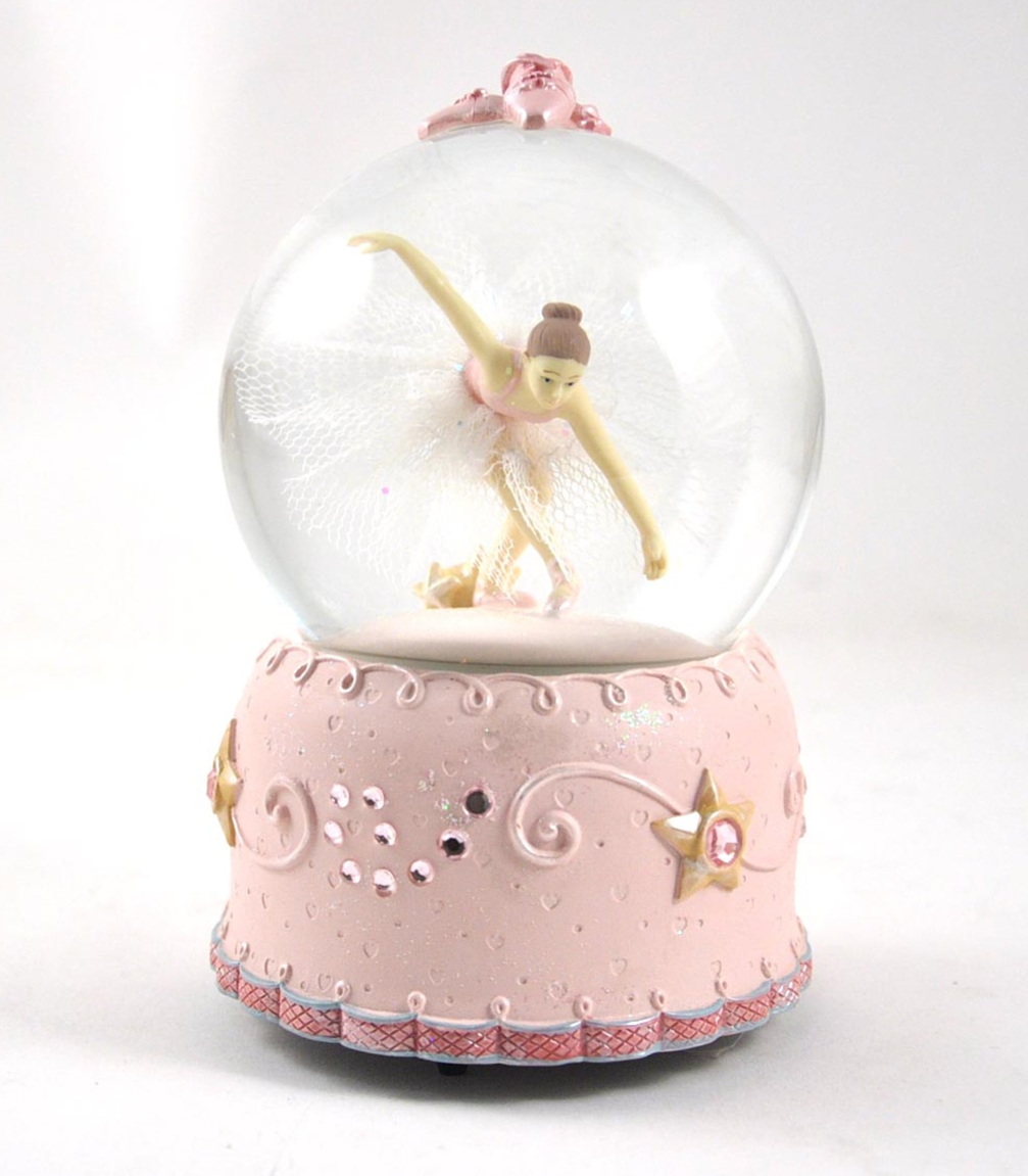 Ballerina Musical Snow Globe