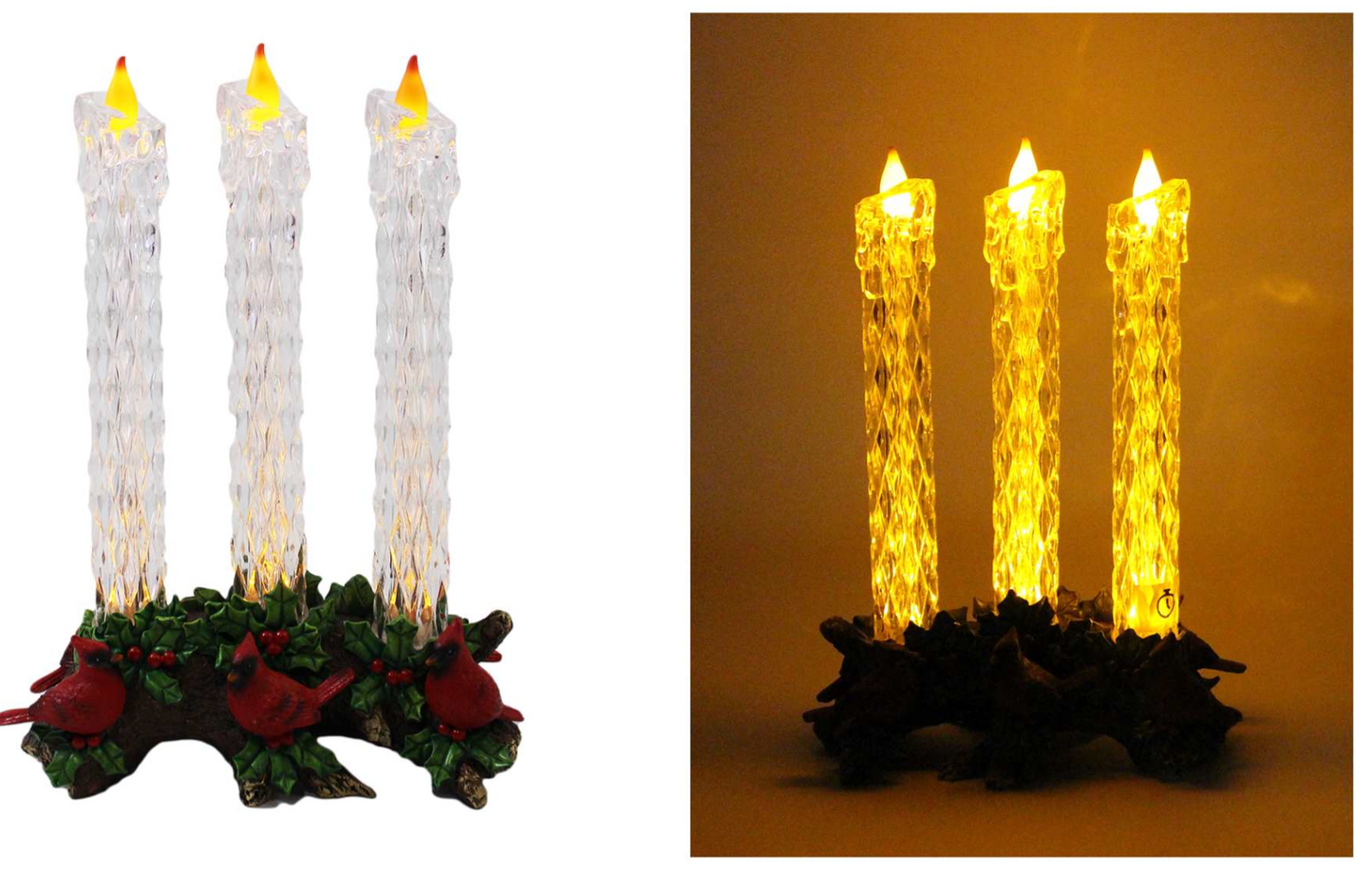 Christmas - LED Candles with Timer