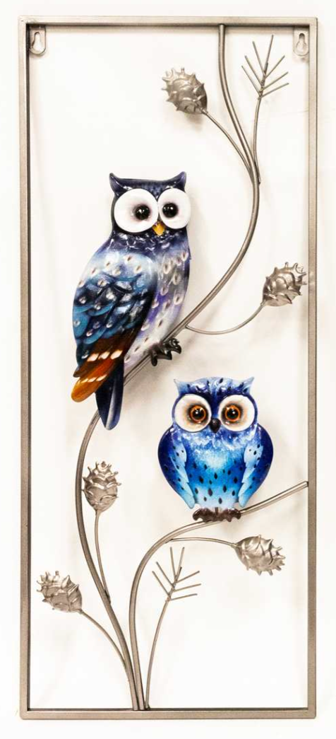 Garden - Owl Metal Wall Art