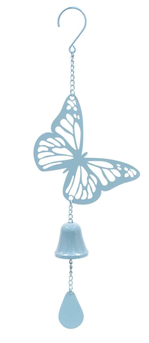Garden - Silhouette Butterfly Bell