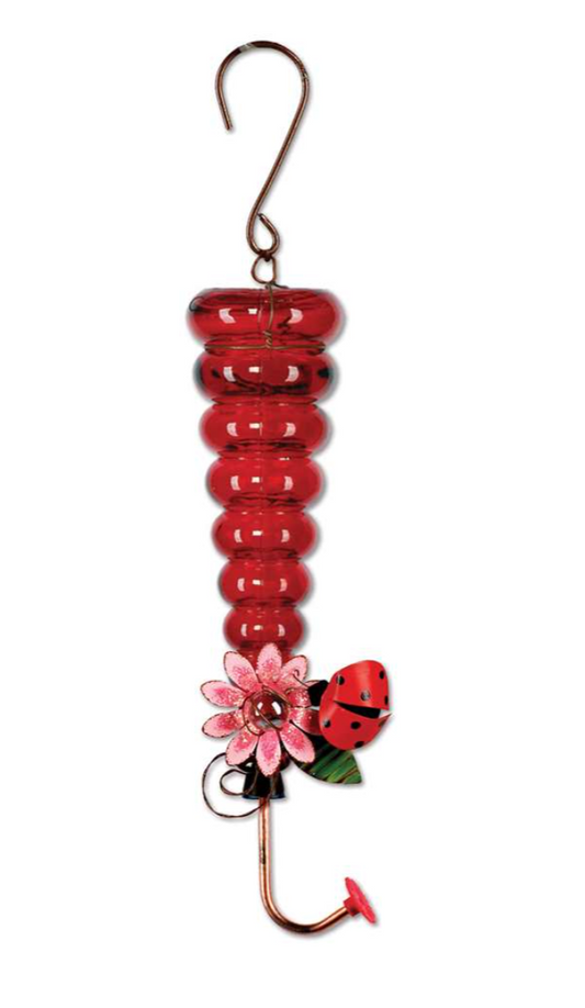 Garden - Hummingbird Feeder - Ladybug