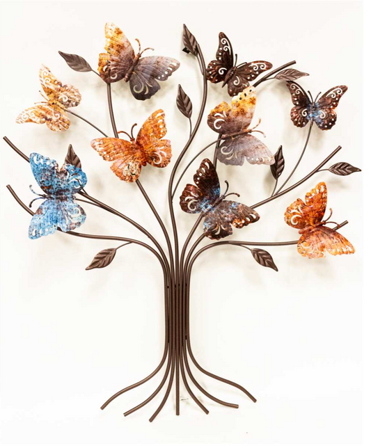 Garden - Metal Butterfly Wall Art