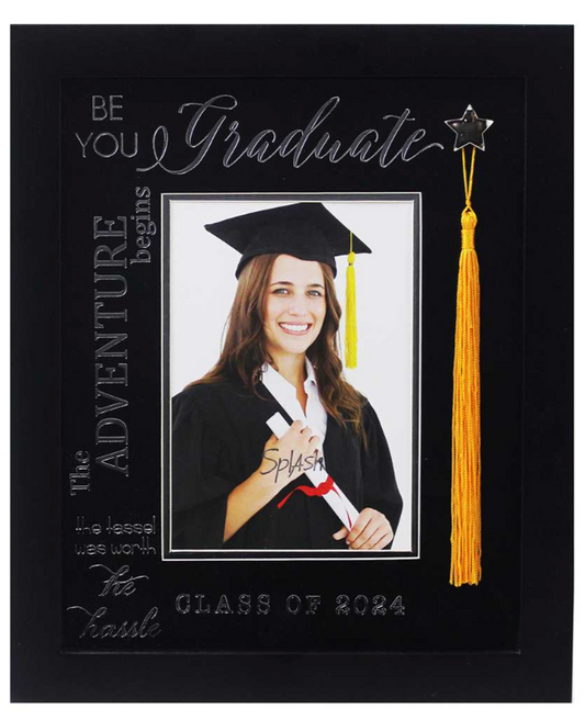 Frame - Graduation with Gold Tassel