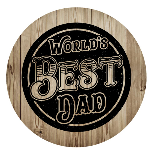 Car Coaster - World's Best Dad