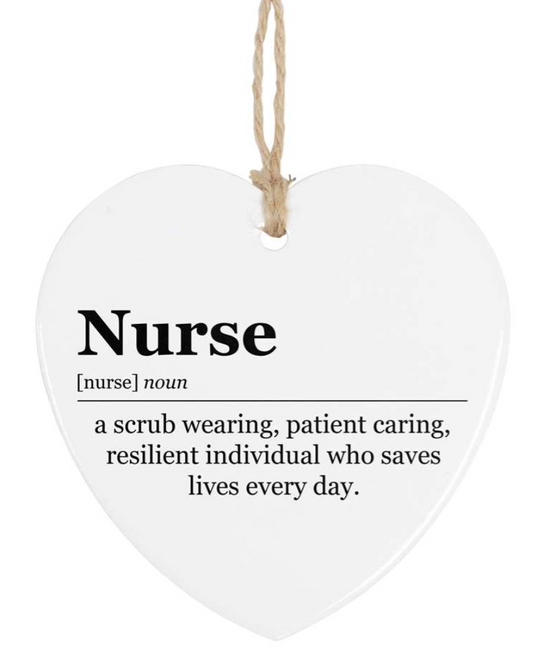 Heart Ornament - Nurse