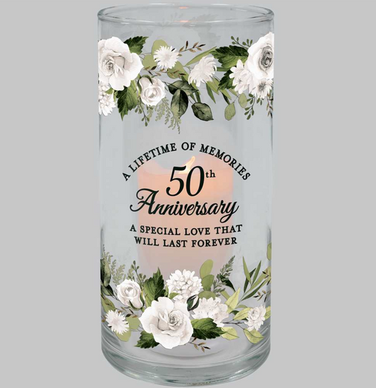 Hurricane LED Candle - 50th Anniversary