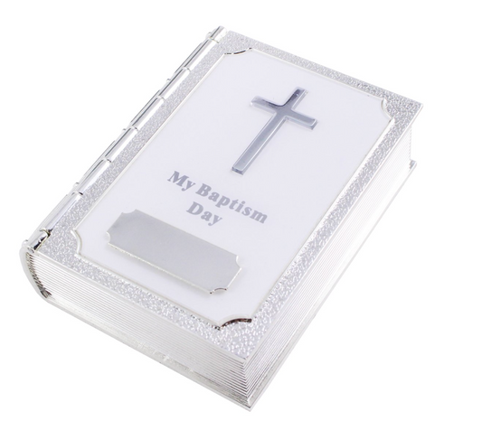 Bible Trinket Box - Baptism