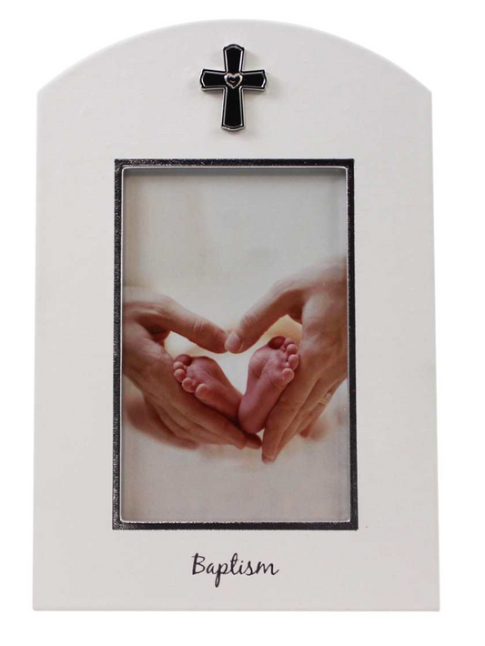 Frame - Baptism Frame with Cross