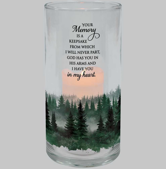 Hurricane Candle - Your Memory is a Keepsake...
