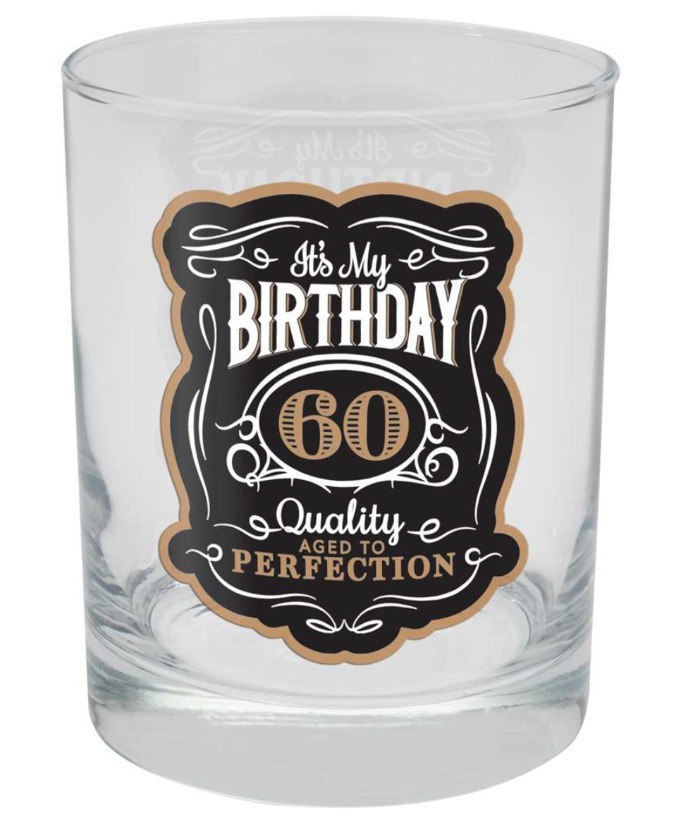 Drinkware - 60th Birthday Rock Glass