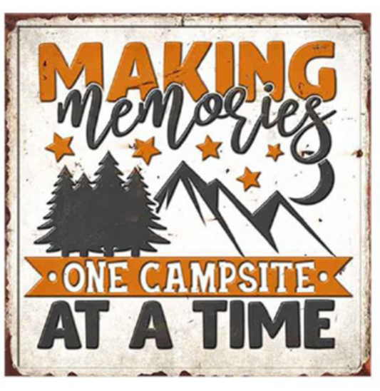 Garden - Metal Sign - Making Memories