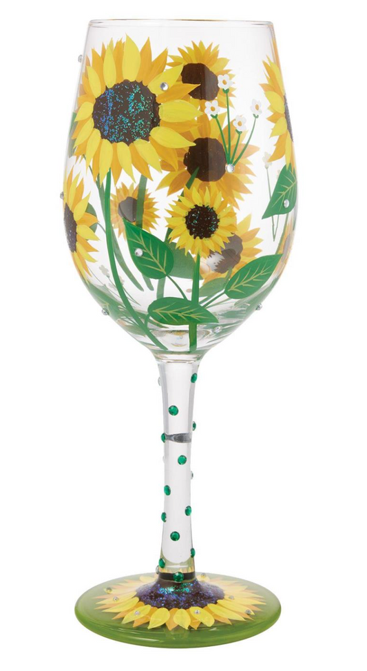 Lolita - Wine Glass - Sunflower