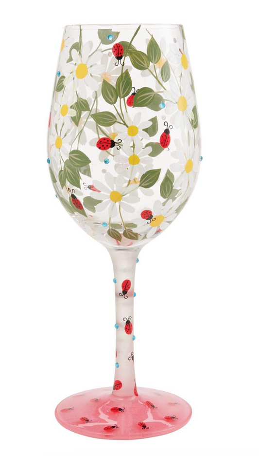 Lolita - Wine Glass - Ladybird
