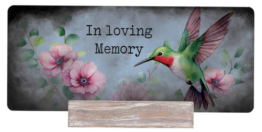 Message Bar Stand - In Loving Memory