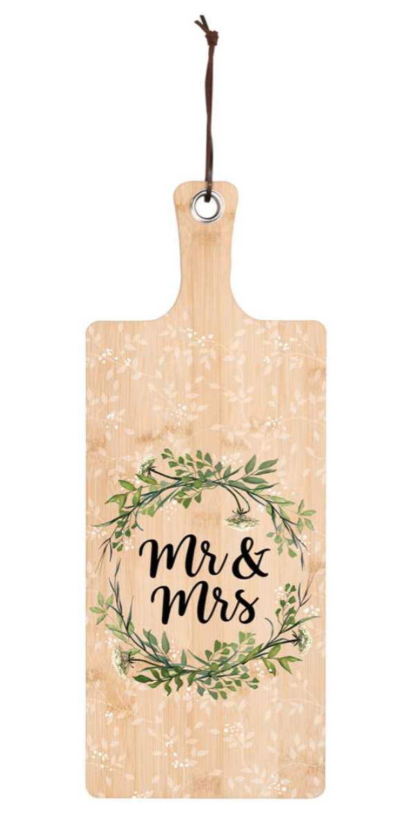 Serving Board - Mr. & Mrs.
