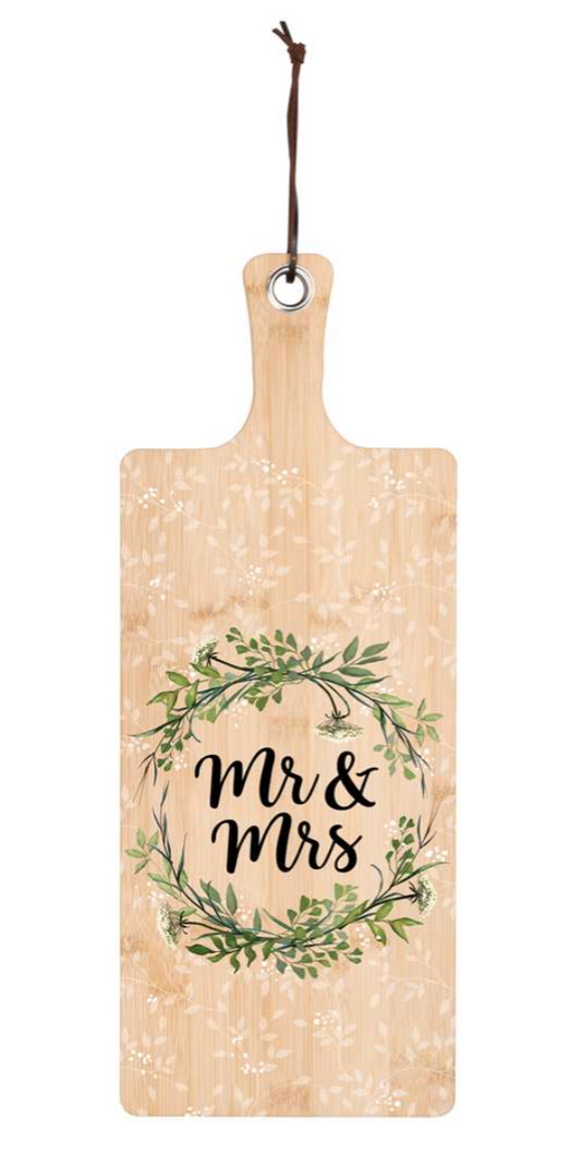 Serving Board - Mr. & Mrs.