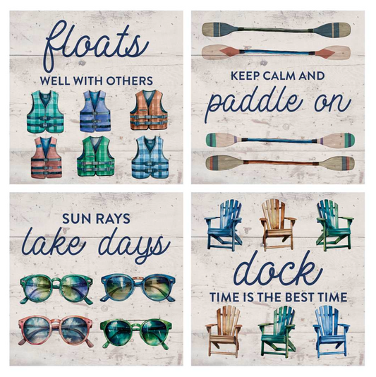 Coasters - Lake Icons