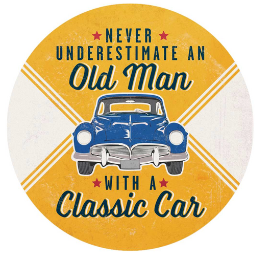 Car Coasters - Old Man