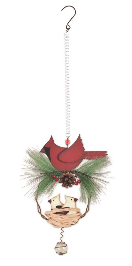 Christmas - Bouncy Cardinal and Babies