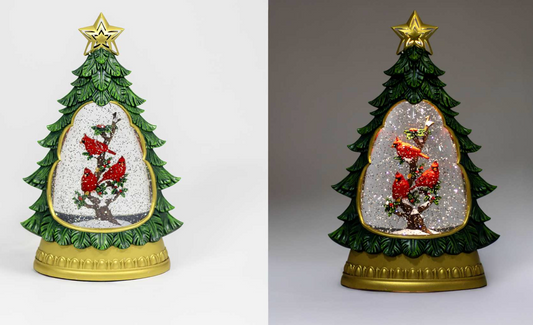 Christmas - Spinning Tree Lantern - Cardinals