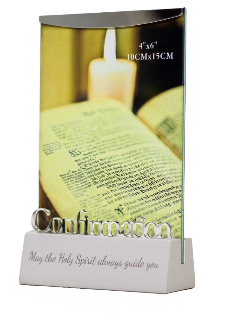 Confirmation - Glass Photo Frame
