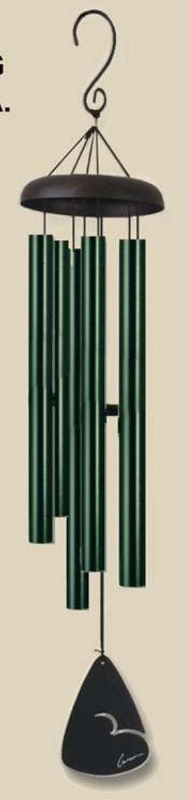 Chimes - Green Fleck - 36"