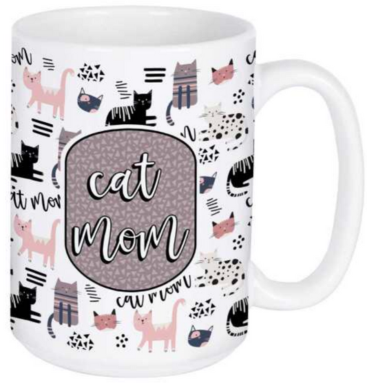 Drinkware - Cat Mom Mug