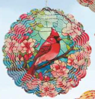 Garden - Wind Spinner - Summer Cardinal