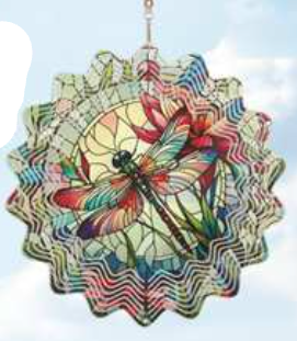 Garden - Wind Spinner - Drangonfly Windowpayne