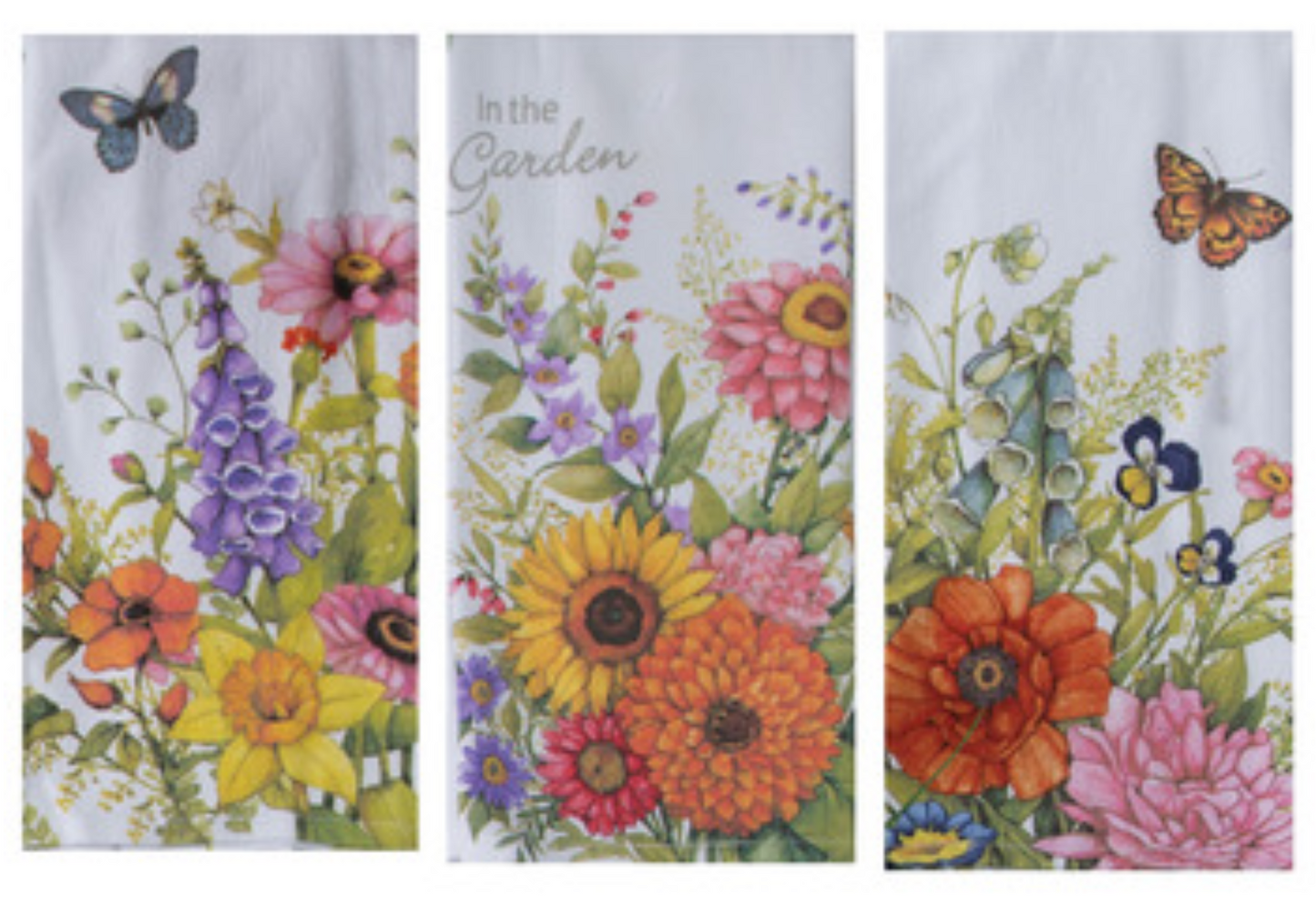 Towel - Dual Purpose - Garden Walk - Assorted Varieties