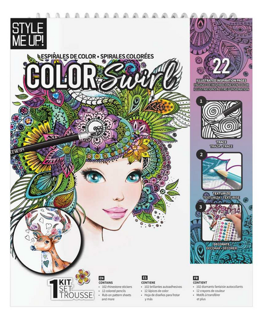 Style Me Up Art Colour Swirl