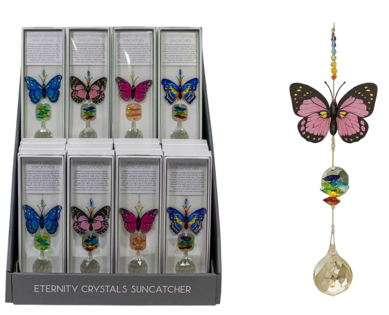 Eternity Crystal Sun Catchers - Assorted Varieties