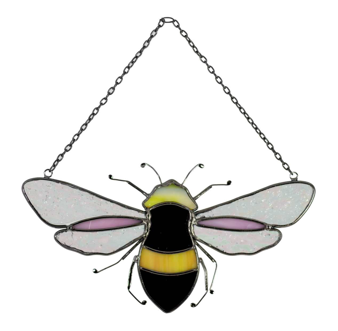 Garden - Bee Stain Glass Ornament