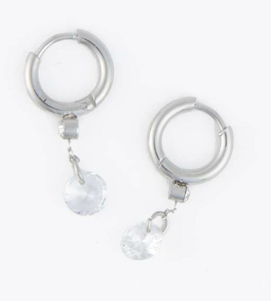 Narelle Jewelery - Silver Drop Earrings