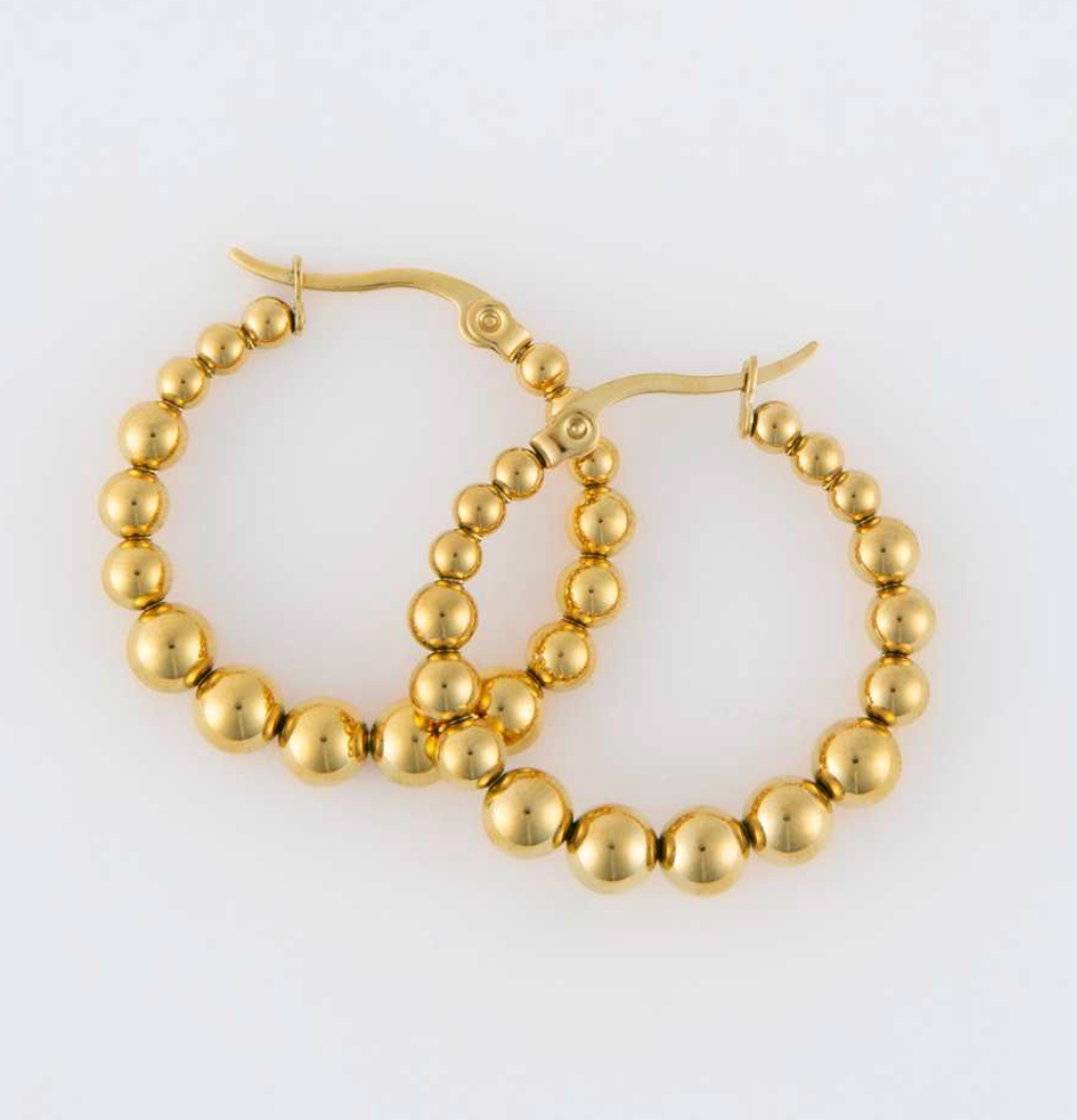 Narelle Jewelery - Earrings - Bubble Hoop