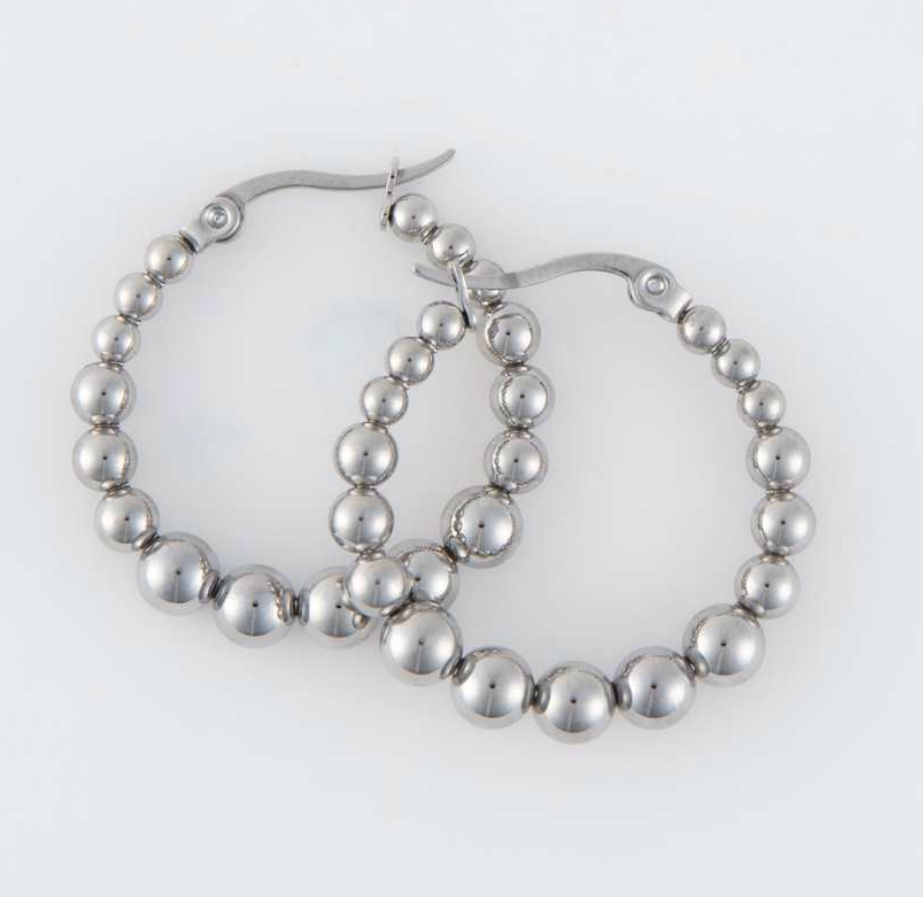 Narelle Jewelery - Earrings - Bubble Hoop
