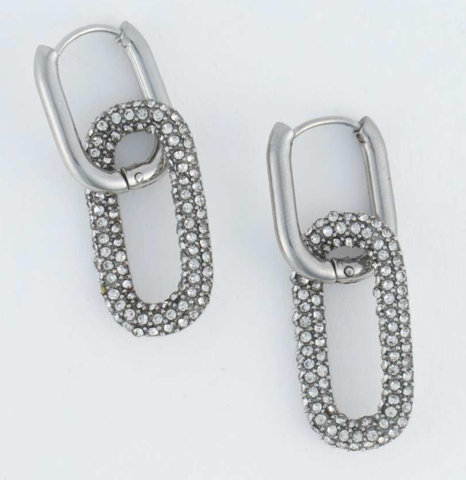 Narelle Jewelery - Pave Hoop
